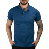 Camisa Polo Tommy Hilfiger Masculina Algodão 