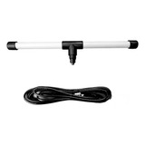 Antena Tv Hdtv Exterior Pvc 30cm Largo Con 3m Cable Lumihd