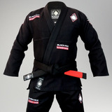 Kimono Black Ace Bjj Is My Game - Preto