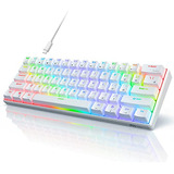 Rk Royal Kludge Rk61 Teclado Mecánico Para Juegos Con Cable