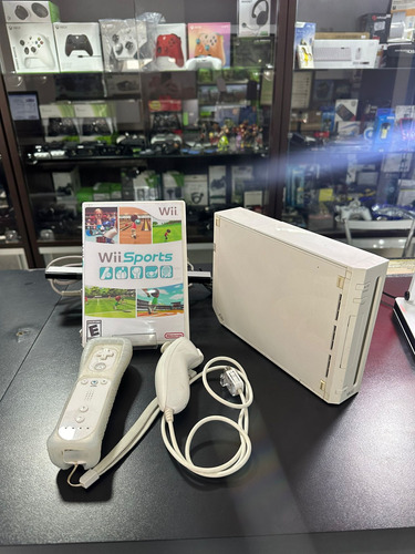 Nintendo Wii Branco Desbl0qued0 Usado