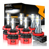 6 Faros Led Para Chevy Impala 2006-2013, 40000lm, 200w