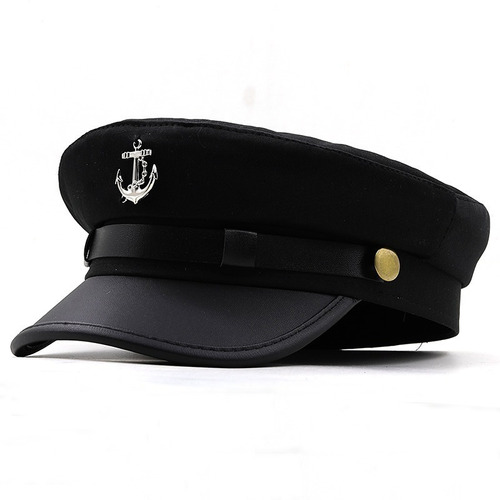 Casual Gorras Militares De Verano Para Mujer, Boina De Algod