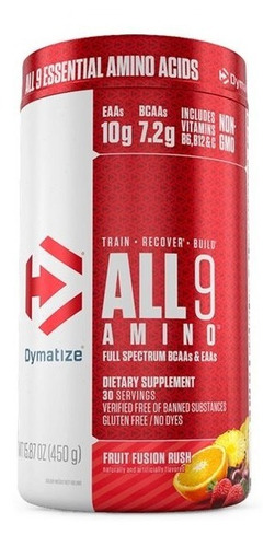 Aminoacidos Dymatize All 9 450gr Aminoacido Todos Los Sabore