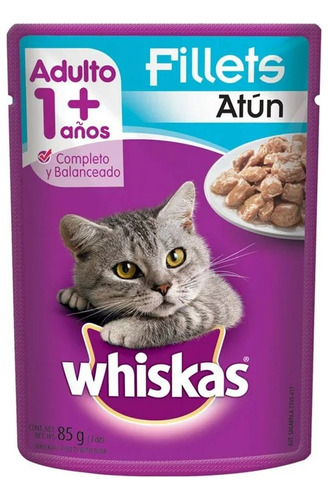 Whiskas Comida Para Gatitos Sabor Atun Paquete Con 8 Sobres