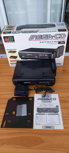 Console Videogame Mega Cd Japonês Todo Revisado Lindo!! Sega