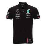 Playera Polo Lewis Hamilton Mercedes Escuderia F1 Formula 1