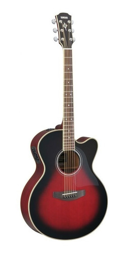 Guitarra Acústica Yamaha Cpx700ii Dusk Sun Red Gloss