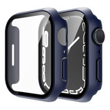 Pack 2 Estuches Rigidos + Protector Para Apple Watch 45mm -a