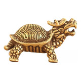 3 Estatua De Tortuga Dragón Para Mascota De Té, Figura De