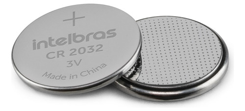 Bateria Botão Cr 2032 Intelbras De Lithium 3v