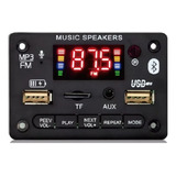 Modulo Mp3 Bluetooth Amplificado 80 Wats Puerto De Carga