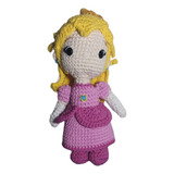 Muñeca Amigurumi Princesa Peach (mario Bross)