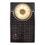 Radio Antiguo Am, General Electric P1710c Con Estuche