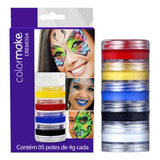 Tinta Facial Cremosa 5 Cores De 4g Cada Colormake