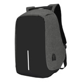 Mochila Antirrobo Impermeable Usb Resistente Al Agua Reflex