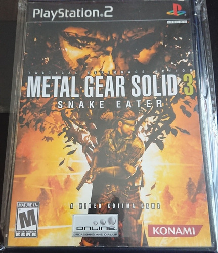 Metal Gear 3, Ps2 Semi Nuevo 