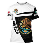 Bandera De México Camisetas De Impresión 3d Tennis