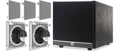 Kit Home 5.1 Caixa Jbl 6co3q 140w + Subwoofer Stage A100p