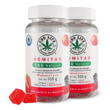 Gomitas Cbd Life - Suplemento Sabor Frutos Rojos  2 Pack