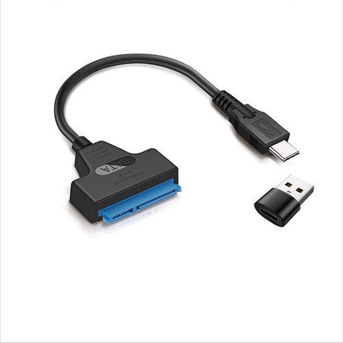 Cable Adaptador Convertidor Usb 3.0 Tipo C A Sata Hdd Ssd