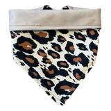 Bandana Para Pets Dupla Face, Estampada, Com Botões, Tam Pp