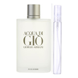 Acqua Di Gio Pour Homme Decantación 10 Ml La Normal Con Envi