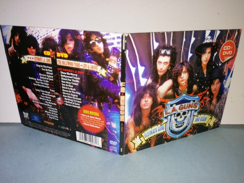 L.a. Guns Cd+dvd Últimate Guns And Vision Roses Motley Jovi