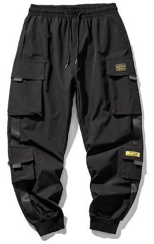 Nuevo Cargo Pantalones Hip Hop Joggers Hombre Harem