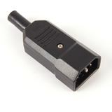 Conector Ficha Macho C14 Macho Power Interlock Pc Ups X 10ud