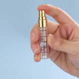 50 Mini Atomizador Perfume, Botella Vidrio Transparent