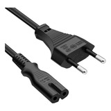 Cable Poder Tipo 8 Largo 1.5m Para Playstation 4 , Ps3 , Ps2