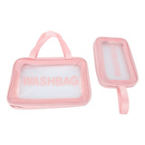 . Bolsa De Maquillaje Transparente Comestic, Transpirable,