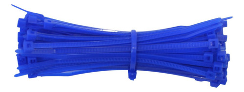 Abraçadeira De Nylon Enforca Gato Tairape 20cmx4,8mm 200 Un Cor Azul