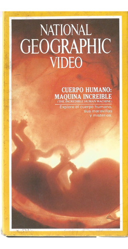  Vhs National Geographic // Cuerpo Humano... 