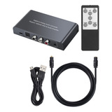 Convertidor De Audio Con Control Remoto Ir Dac Digital Coaxi