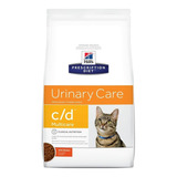 Alimento Hill's Prescription Diet Urinary Care C/d Para Gato Adulto Sabor Pollo En Bolsa De 1.8kg