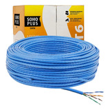 Cabo De Rede Utp Cat6 Cmx Furukawa Soho Plus Rolo 100 Metros