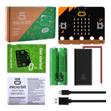 Kit Microbit V2 Go Original Soporte De Batería Pilas Aaa Y