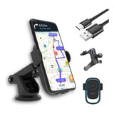 Suporte iPhone Carro Com Carregamento Wireless Sem Fio 15w