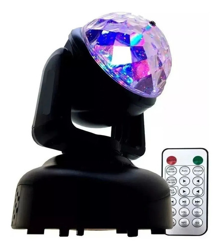 Mini Moving Head Led 6w Rgb Bola Maluca - Hl-080