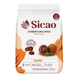 Cobertura Chocolate Gotas Sicao Blend 2,05kg Fracionado