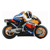 Pen Drive 32 Gb. En Forma De Moto / Motocicleta Color Negro Moto Repsol Je-784