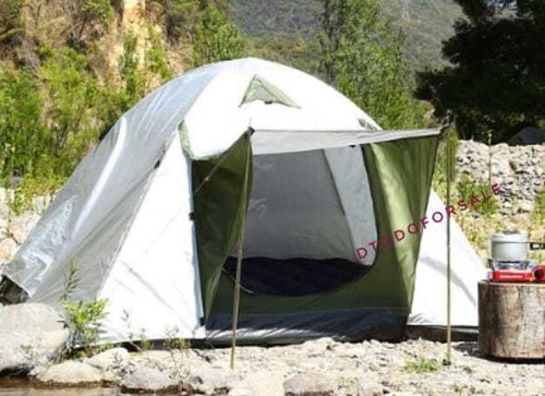 Carpa Doble Techo Aluminizada 4 Personas Alpes + Envío 