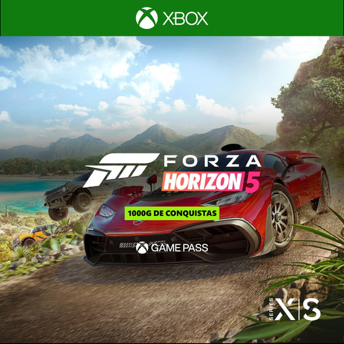 Forza Horizon 5 - 1000g De Conquistas (xbox)