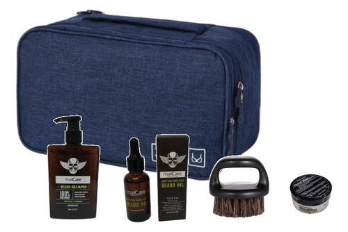 Pack Aceite Barba, Shampoo, Cera Y Peine Barba, Barberia