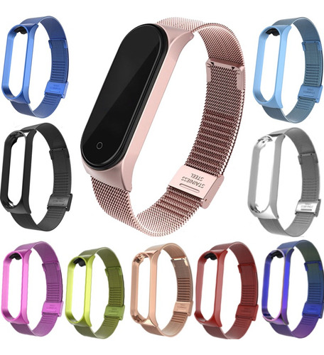 Correa Manilla Pulsera Metalica Xiaomi Mi Band 3 4 5 6 7 8 