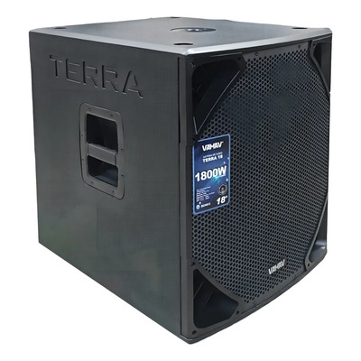 Subwoofer 18 Amplificado, 900w Rms, Mdf Vamav Terra-18 | Meses sin interés
