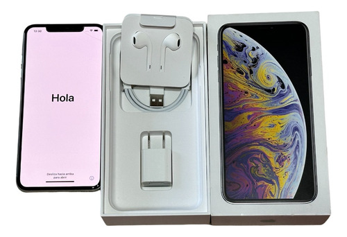 iPhone XS Max, Color Silver, 64gb Excelente Estado