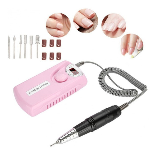 Pulidor De Uñas Recargable Portatil Acrilicas-gel Drill